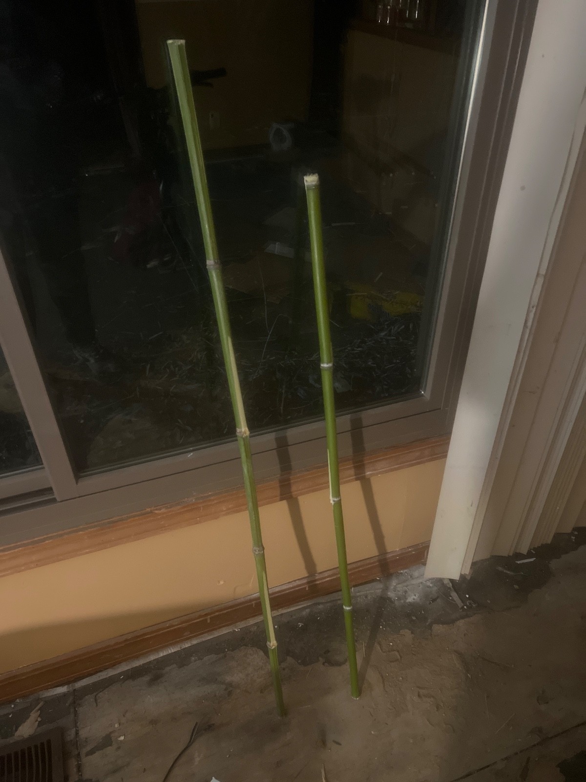 Bamboo staff can be cut to any length right now selling at 4‘10“ and higher