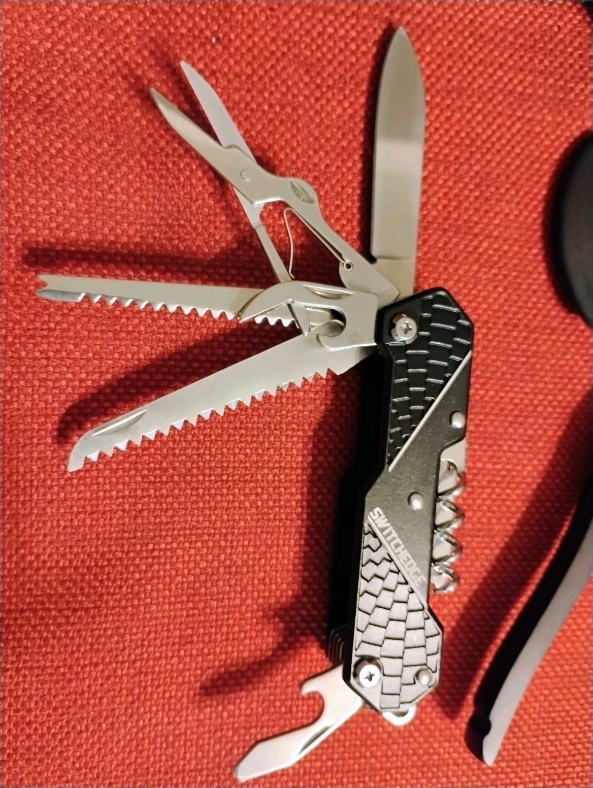 New multitool knife 3pc lot: Blue Ridge hammer & hatchet, camping EDC survival