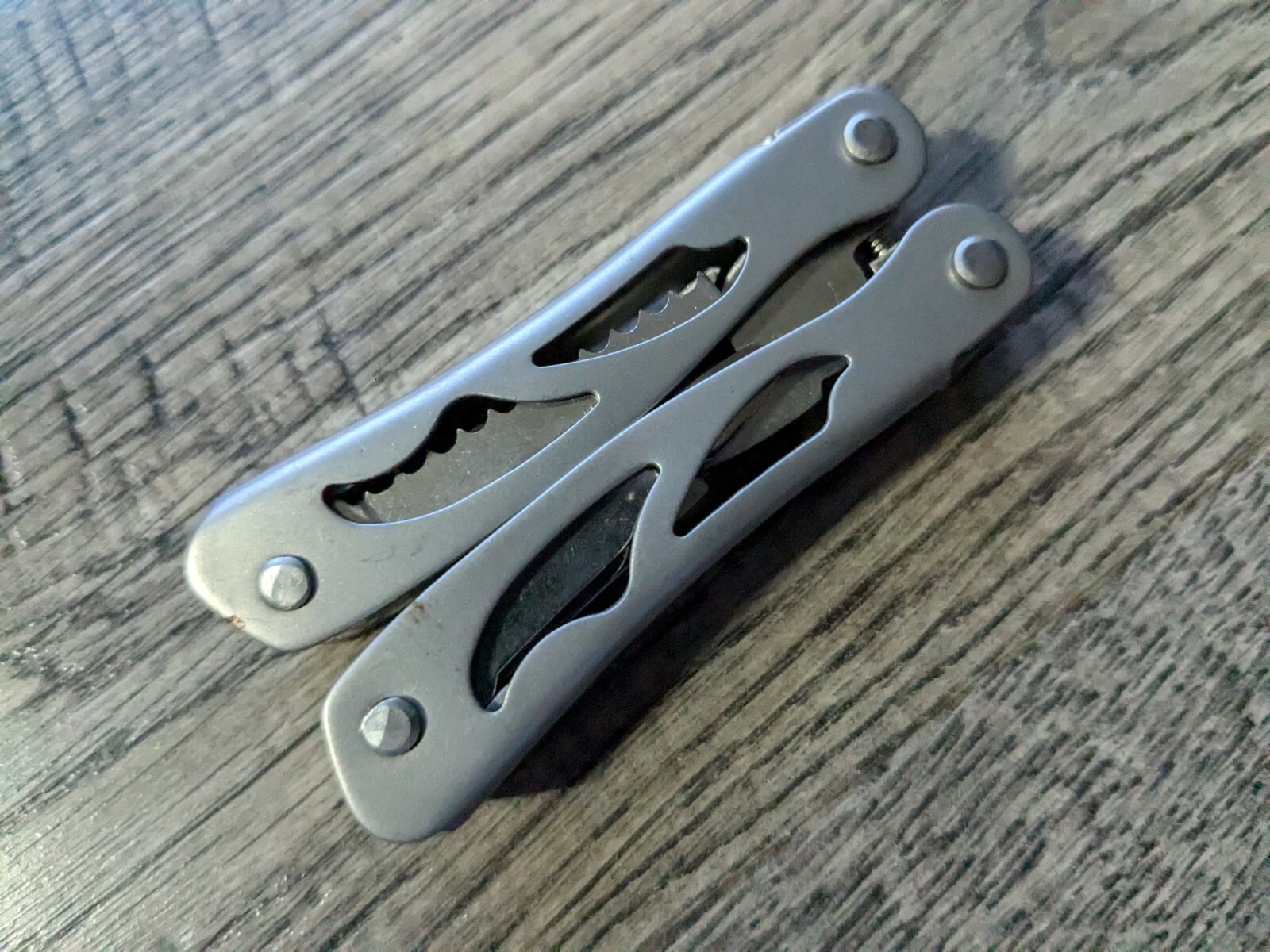 Sheffield Mini Multi Tool 9 in 1 with Sheath Knife Pliers Saw Screwdriver