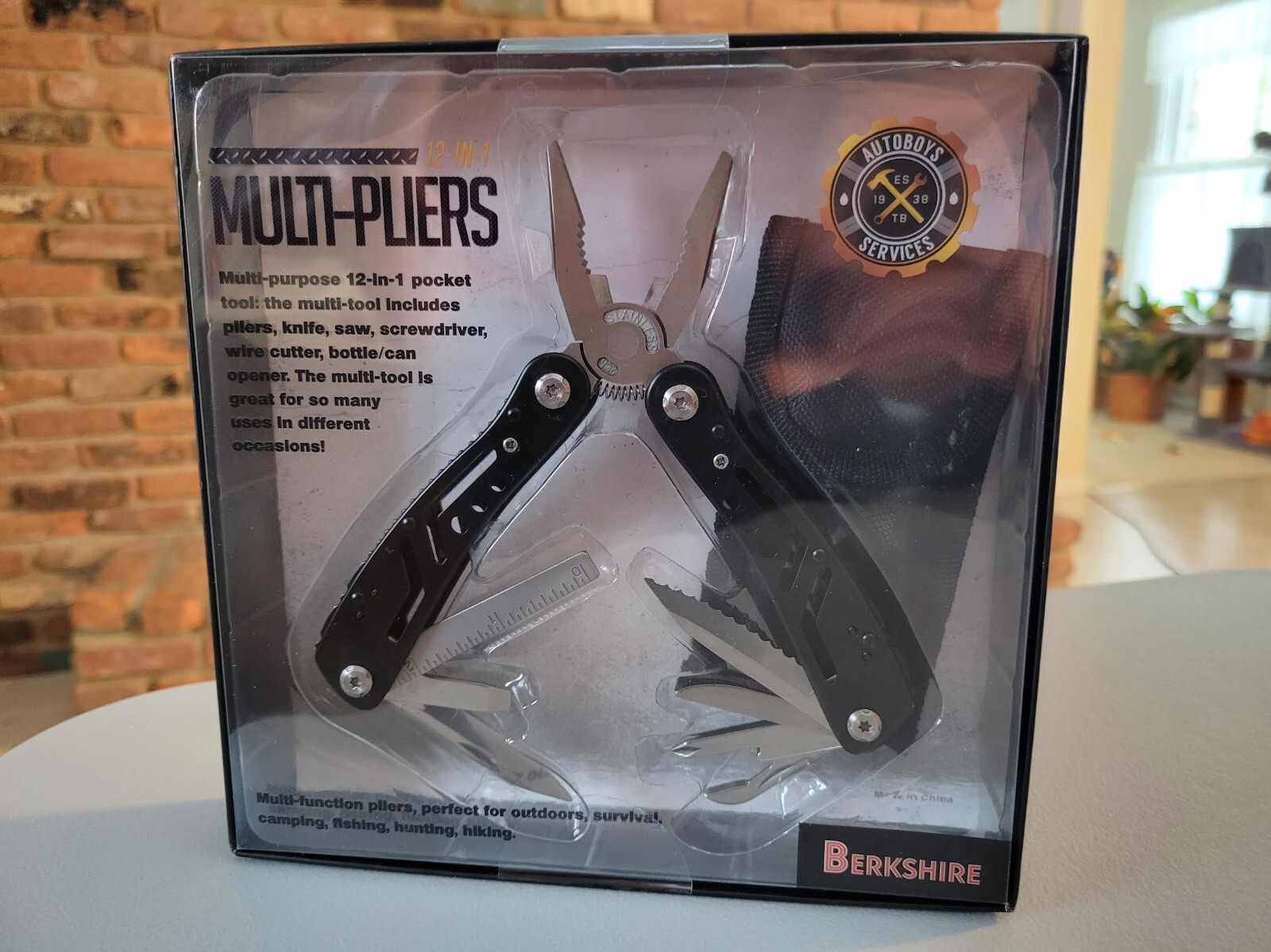 BERKSHIRE 12-IN-1 MULTI-PLIERS
