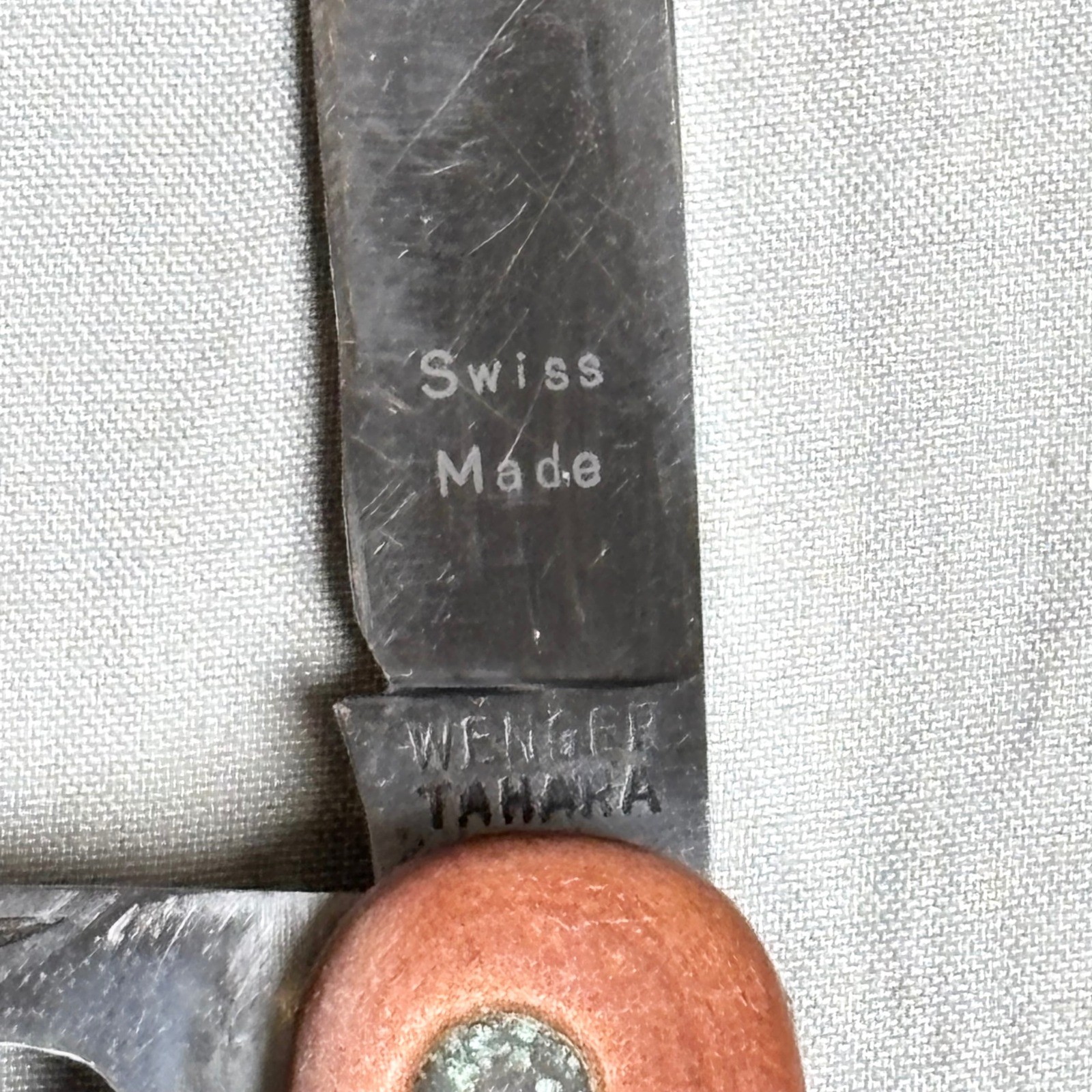 Vintage 1930s Wenger Tahara Swiss Army Knife Pocket Knife Swiss Made