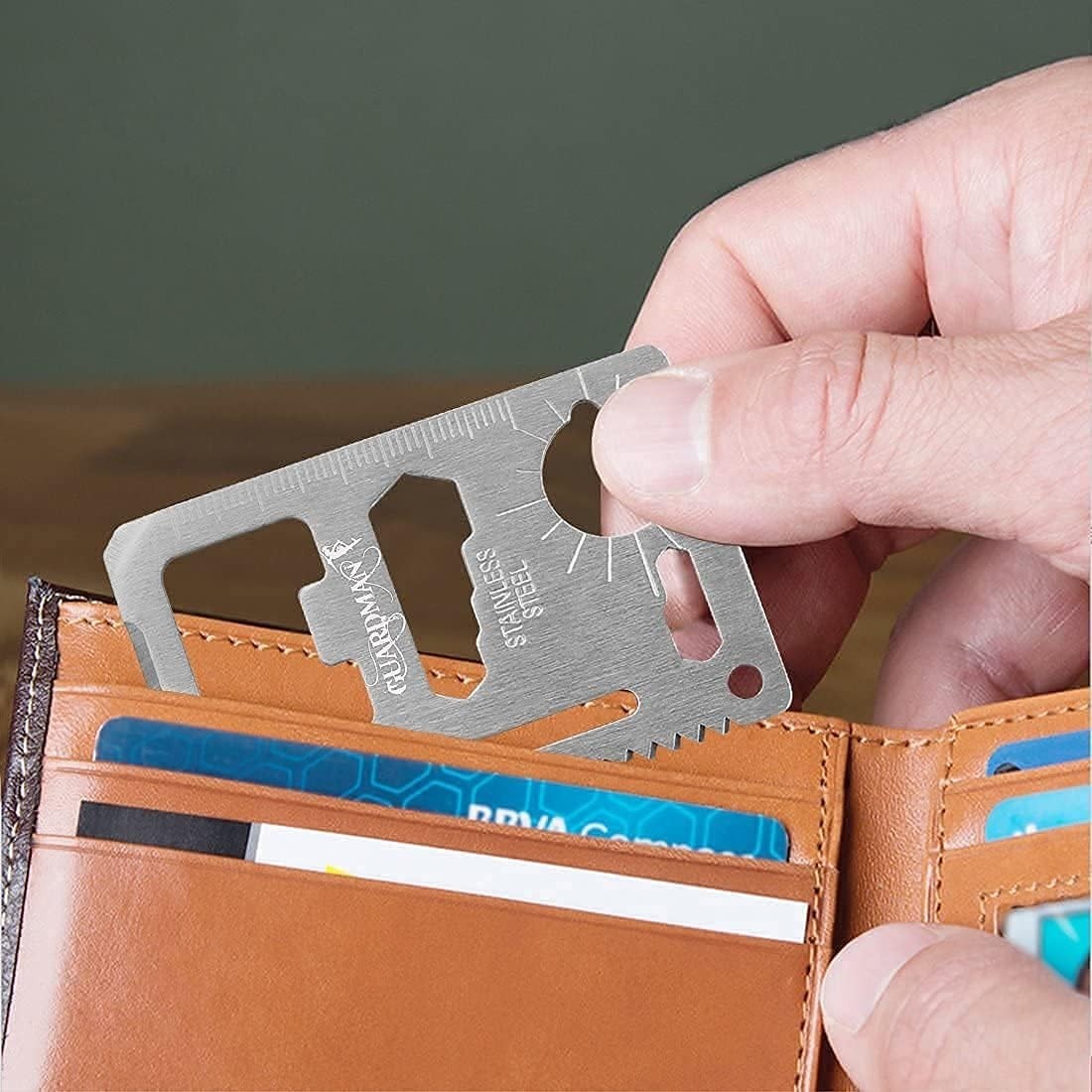 All-in-One Survival Credit Card Multitool: Essential Tools in Your Wallet