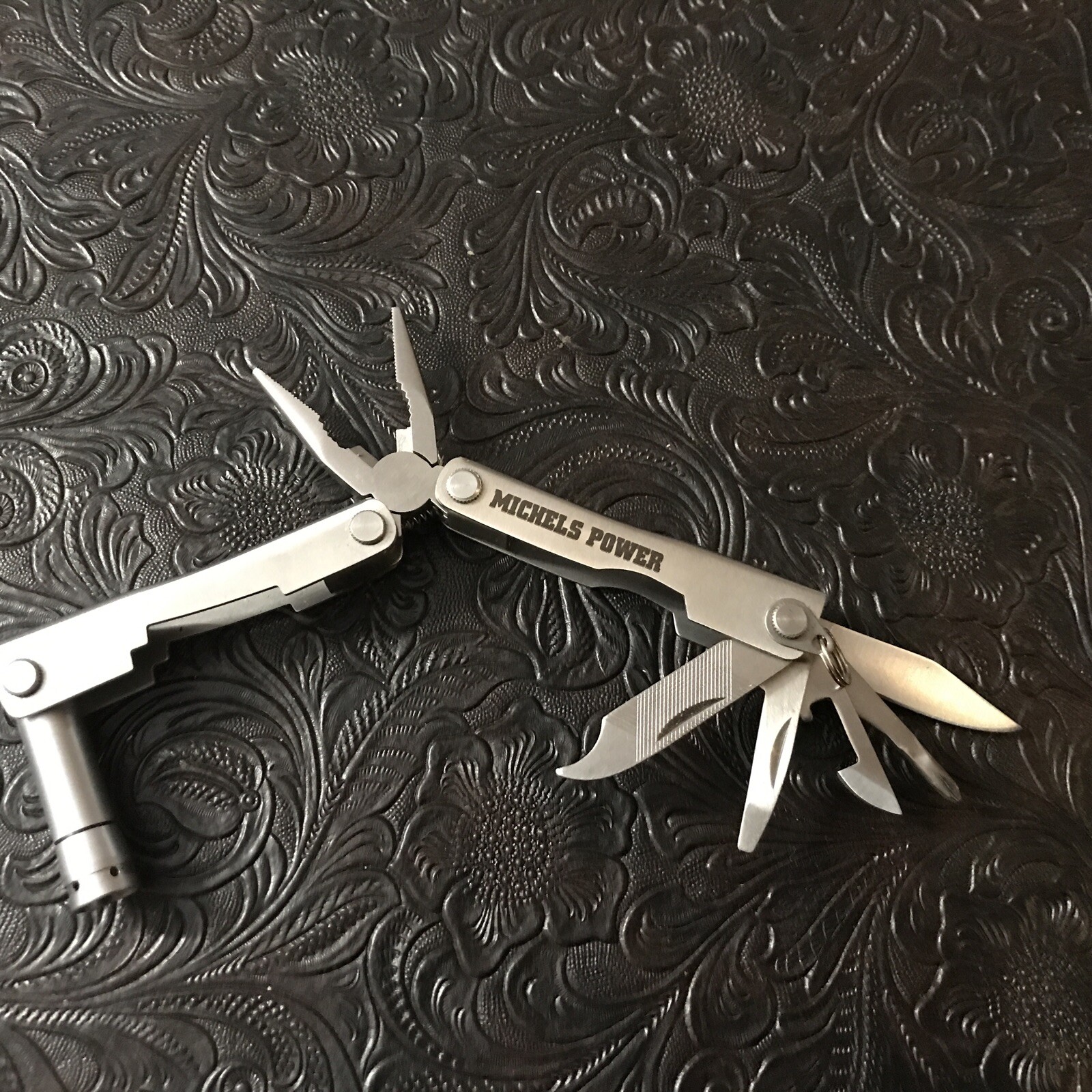 Steel Multi-tool With Pocket Clip And Pocket Knife