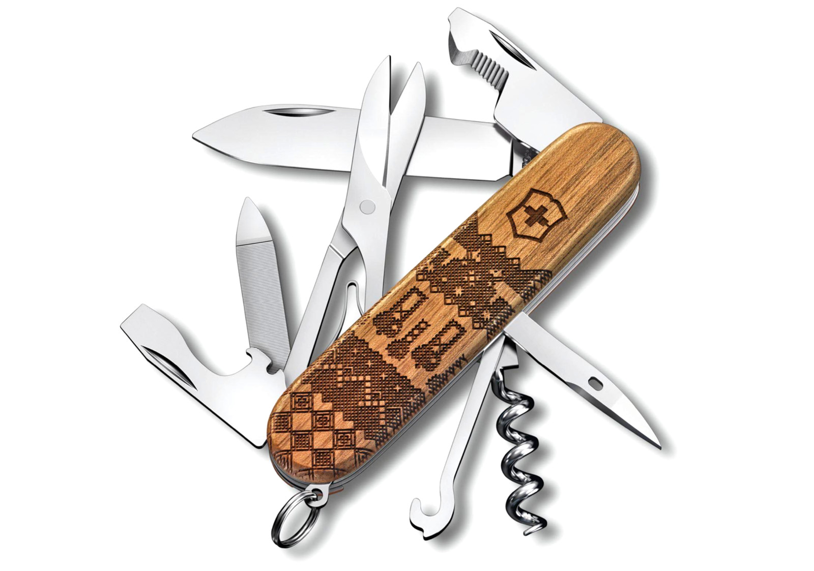 Victorinox L.E. Swiss Army Knife, Companion Wood Swiss Spirit, 1.3901.63L23, NIB