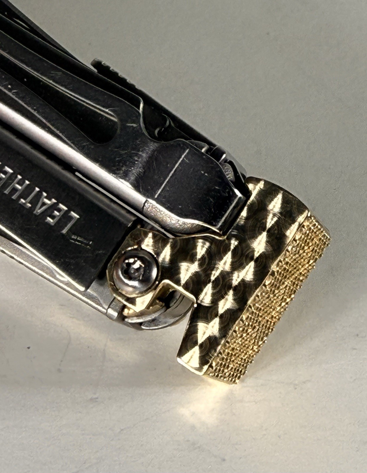 For Leatherman Wave +, BRASS Hammer Head,SPECIAL EDITION,tactical,military