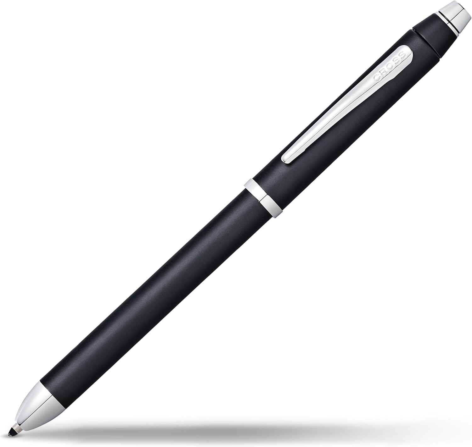 Tech3 Satin Black Multi-function Pen – 0.5 MM Lead Size Pencil, Black Ink Ref…