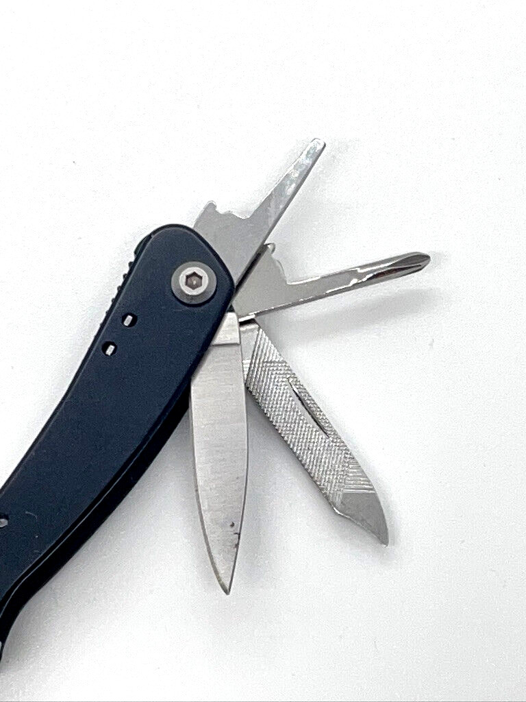 Coleman Mini Multi-Tool Lot Of 3 Pliers Knife Scissors Flashlight Camping EDC