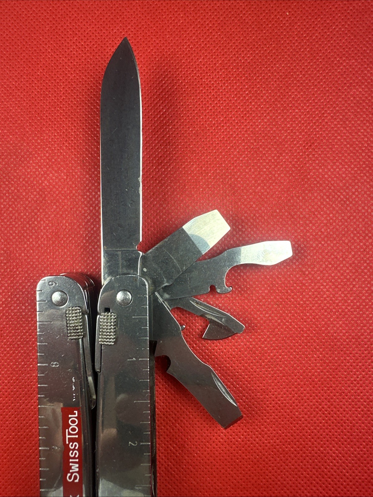 Rare 1998 Victorinox Swiss Tool X 3.0327 Multi-Tool, Scissor, Knife, Plier