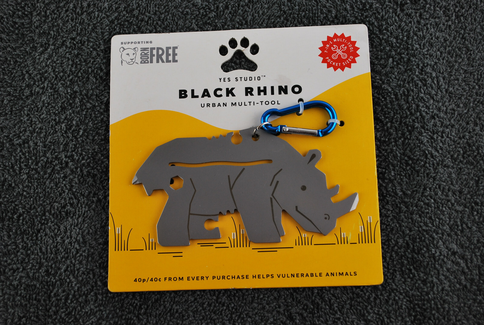 Black Rhino Urban Multi-Tool Stainless Steel 8 Function Yes Studio