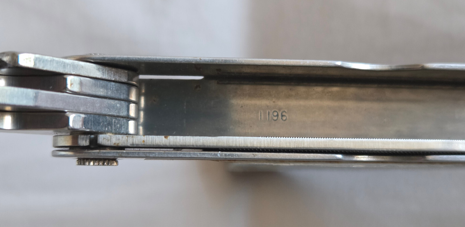 Leatherman SuperTool Original Stainless Multi-Tool 1196 Pat Pend Portland OR