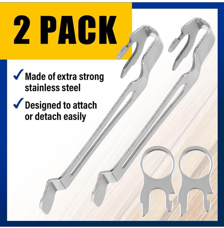 Samorilla 2 Pack Leatherman Pocket Clip And Lanyard Ring