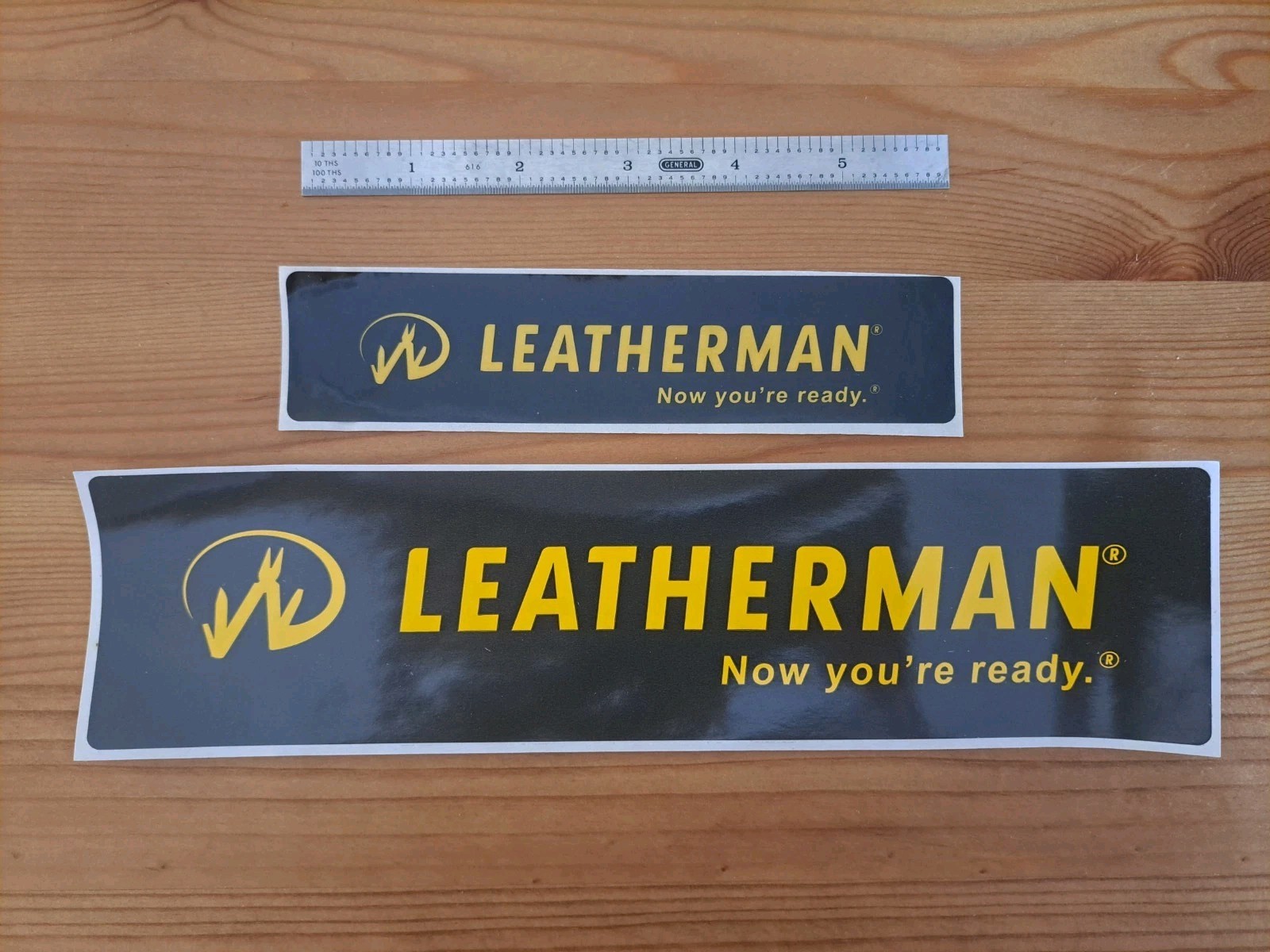 NEW Leatherman Now you’re ready Stickers X2 Charge Wave Bond Curl Rev Skeletool