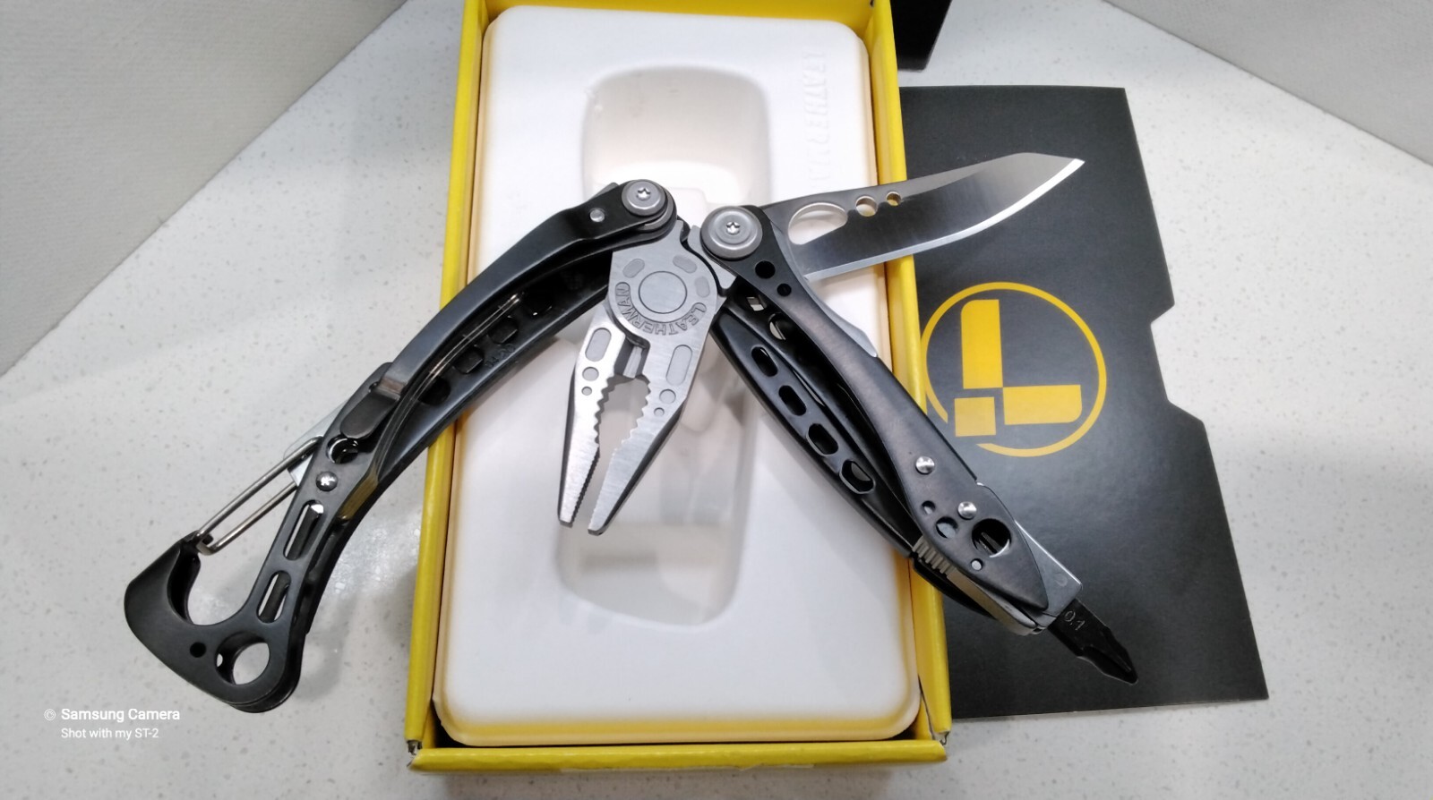 New Leatherman CX 0420 Date Stamp Multi-Tool Carbon Fiber Handle Insert 830849