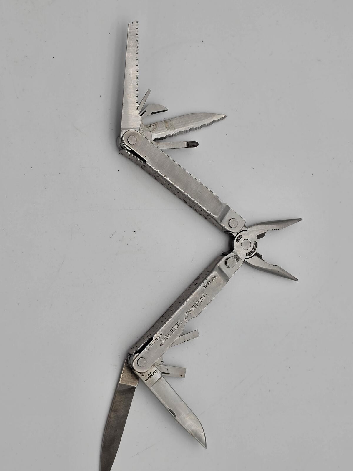 Vintage Leatherman Super Tool PAT PEND USA Multi Tool Portland OR