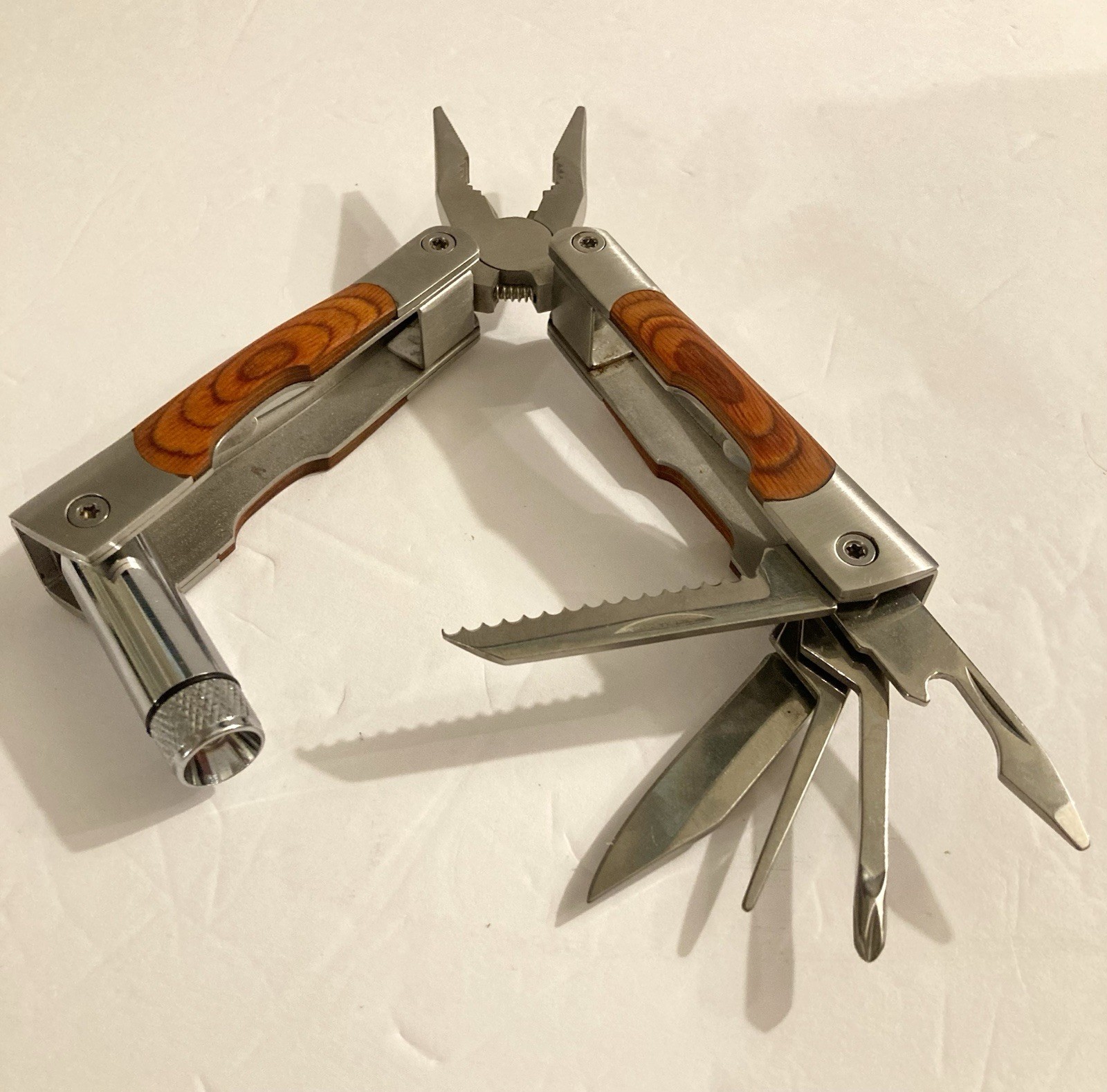 Greatland Multi Tool 3.5” W/ Pliers, Screwdriver, Can/bottle Opener, And Knifes
