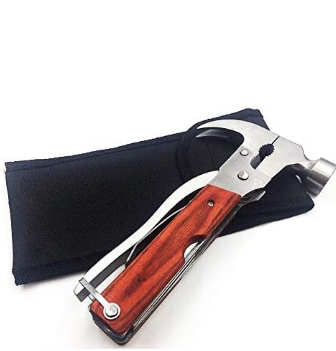 Pocket Hammer Multi All In One 13 Function Screwdriver Knife Pliers Wrench Allen