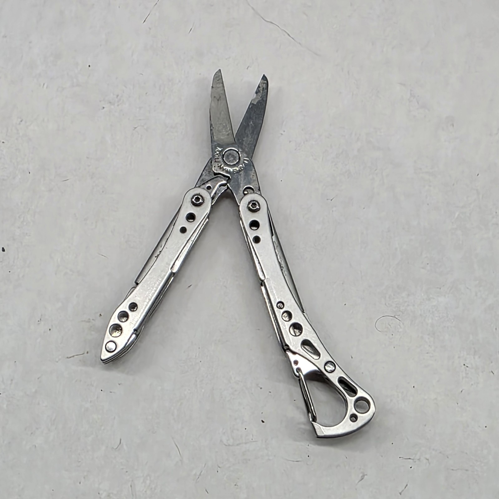 Leatherman Style CS Black Multi-Tool Carabiner tweezers, Retired