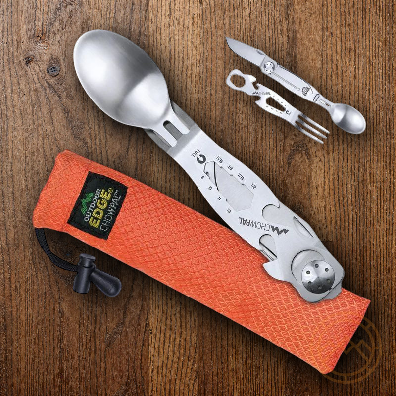 Outdoor Edge ChowPal Slide Apart Mealtime Multi Tool With 420J2 Stainless Steel
