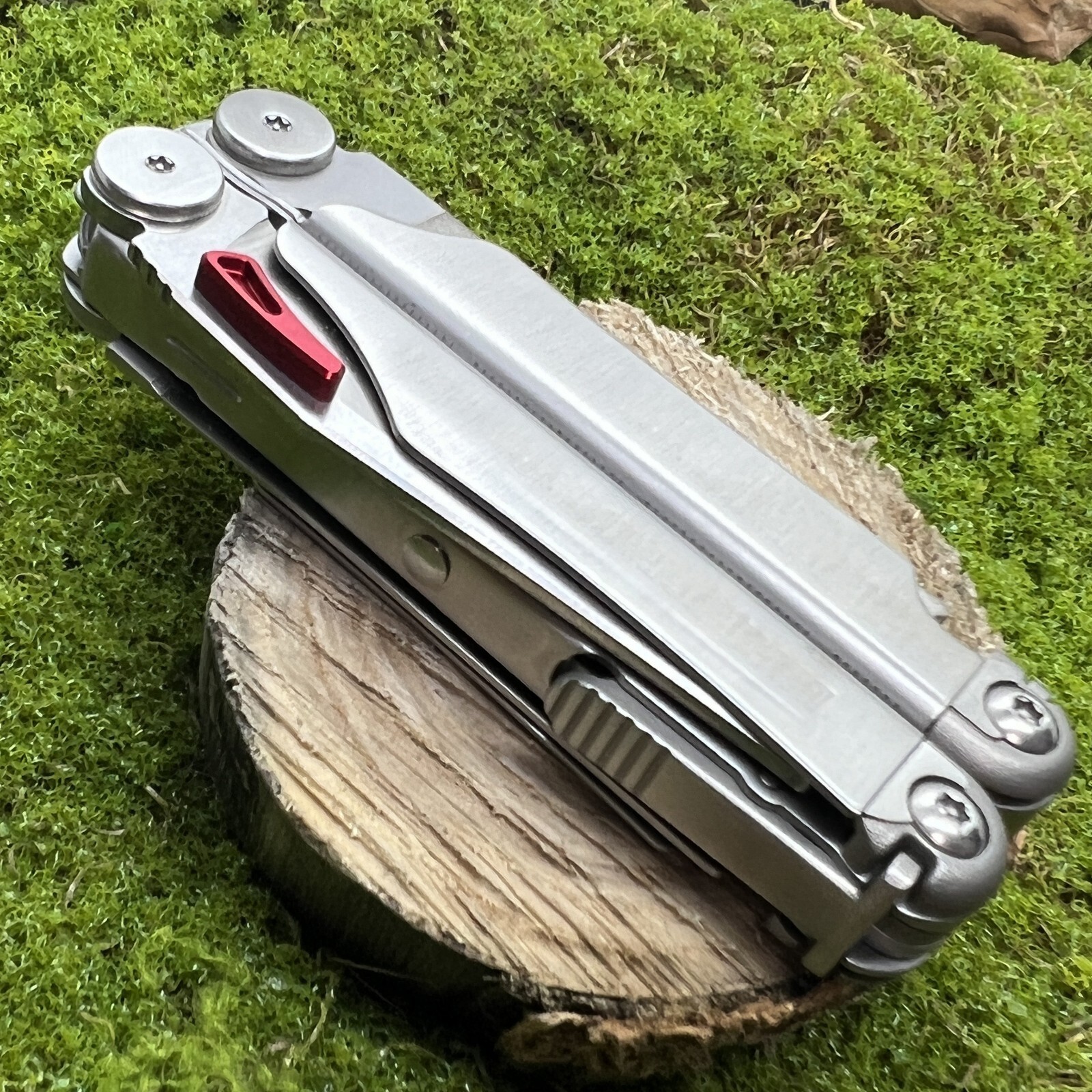 Aluminum Alloy Thumb Grip Easy open push button For Leatherman Wave Accessories
