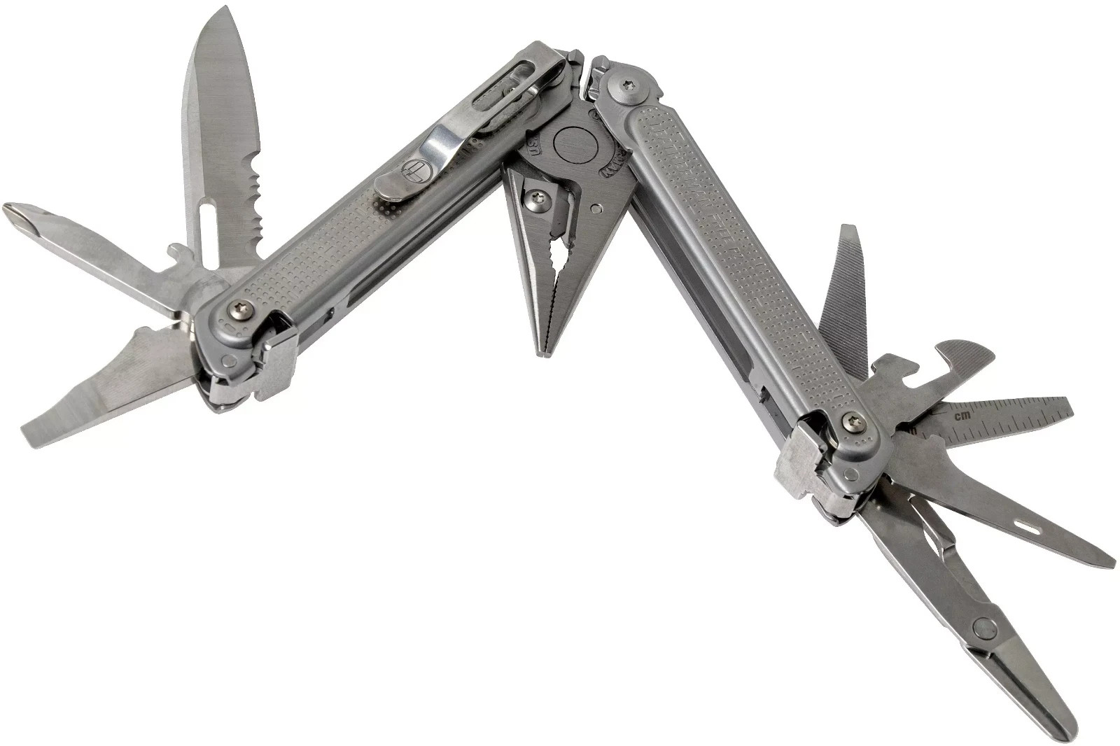 Discontinued Leatherman FREE P2 Stainless Multi-Tool w/ Sheath! NEW IN BOX!