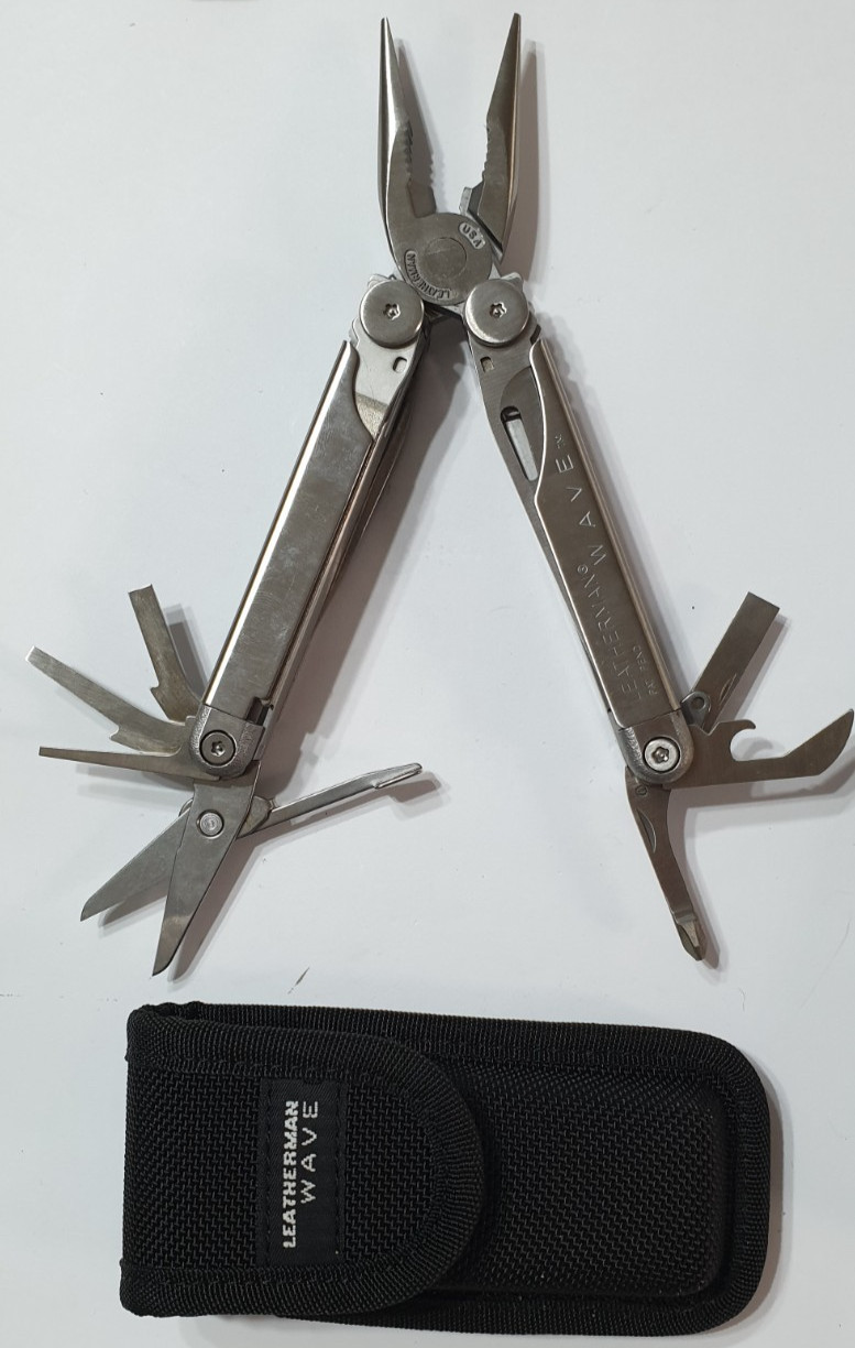 🔥🔥 Leatherman Super Tool Gen 1 OG + Bits + Adapter Hard Nylon Case Rare Set