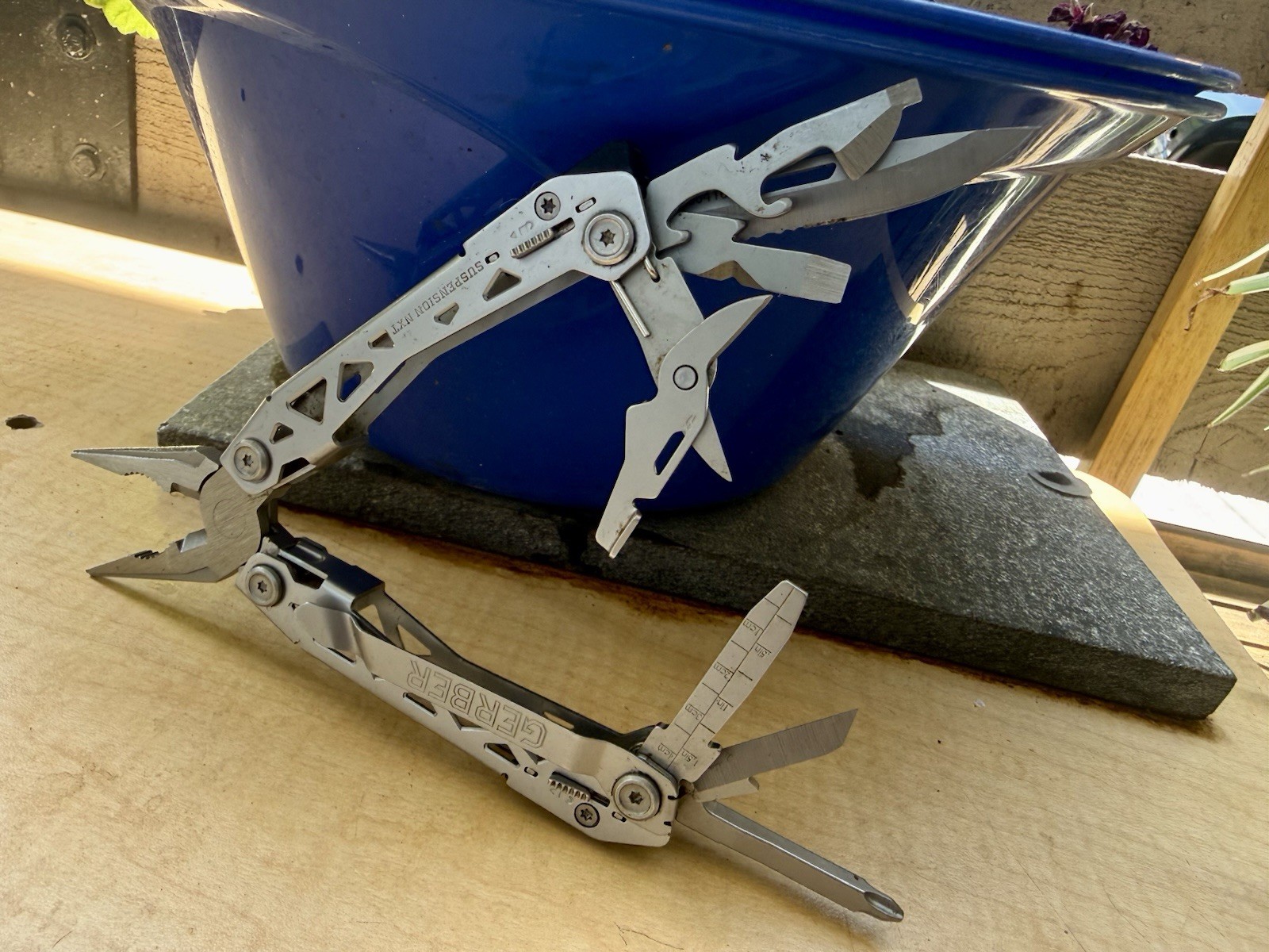 Gerber Suspension NKT Multi-Tool Pliers Knife with Pocket Clip USA Made Vintage