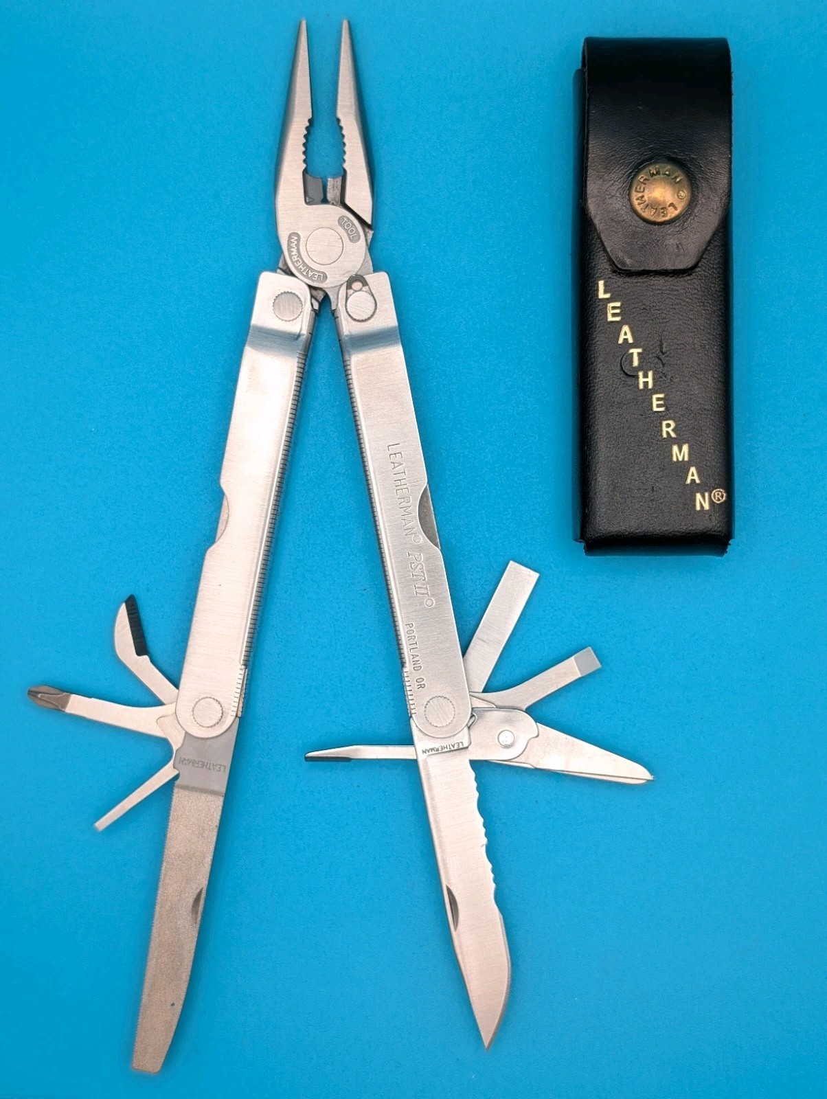 Leatherman PST 2 Multi Tool! 08/03 Date Stamp! Fast Shipping! With Sheath! CDC