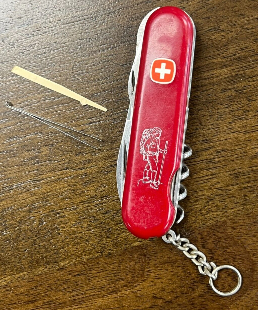 Vintage – Wenger Genuine Swiss Army Knife – Pathfinder – 8 in 1 multi tool