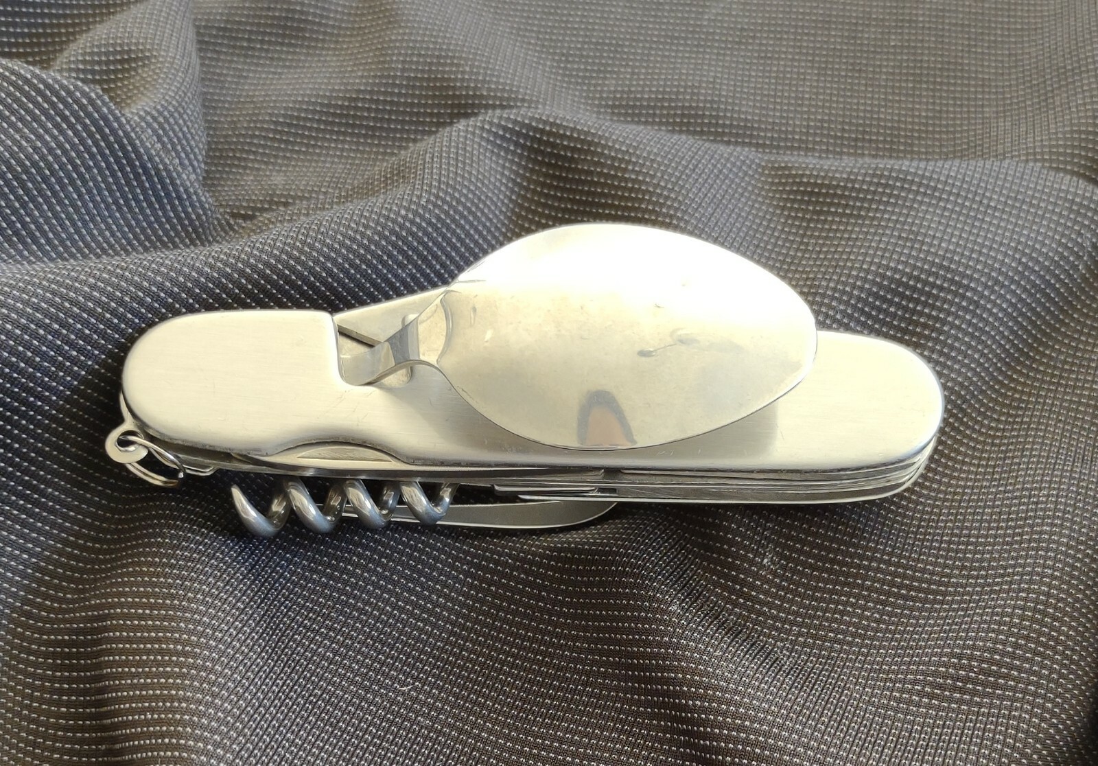 Swiss Scout Camping Multi-Tool Utensils Pocket Knife – Free Same Day Shipping!