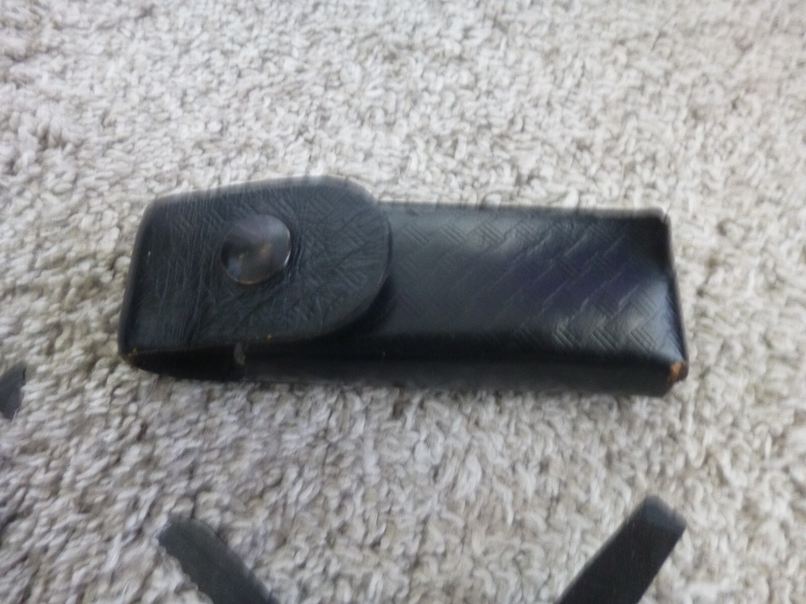 Gerber Black Multi Tool Sliding Plier 5142721 5212844 USA W Black Leather Case