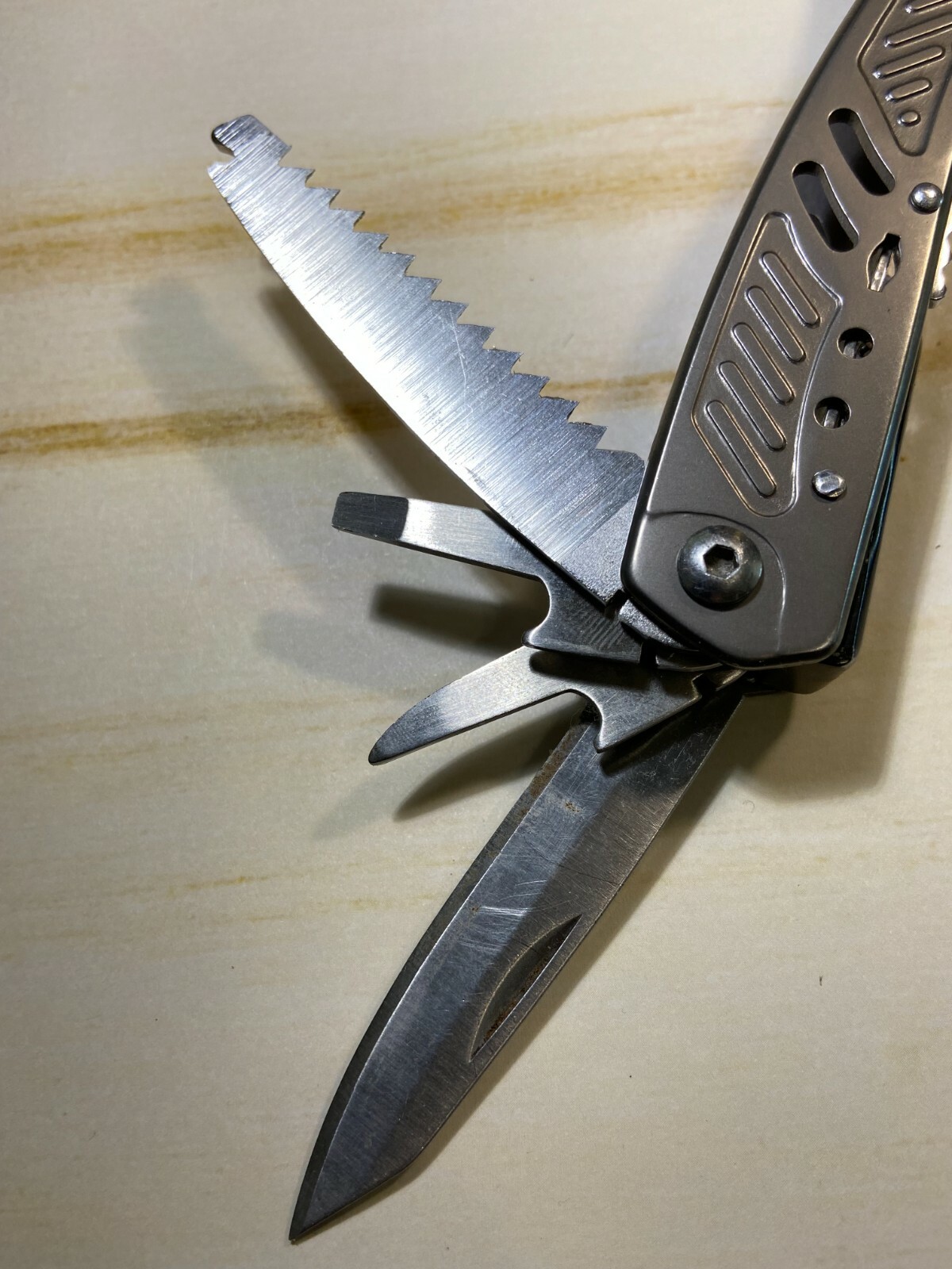 Multi-Tool Multitool 15-IN-1 Hiking Biking Camping Working Fishing Multipurpose
