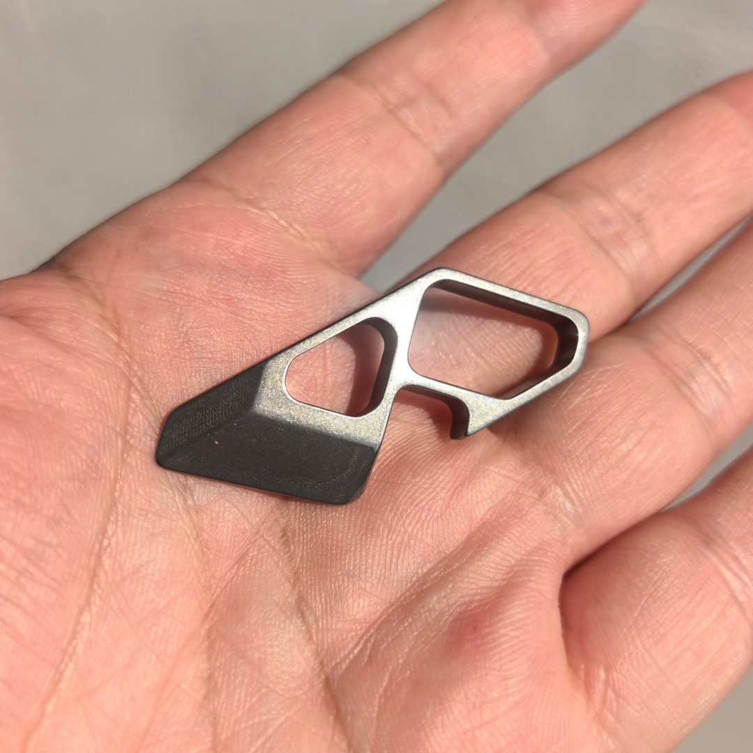 TC4 Titanium alloy EDC tool 49x18x5mm