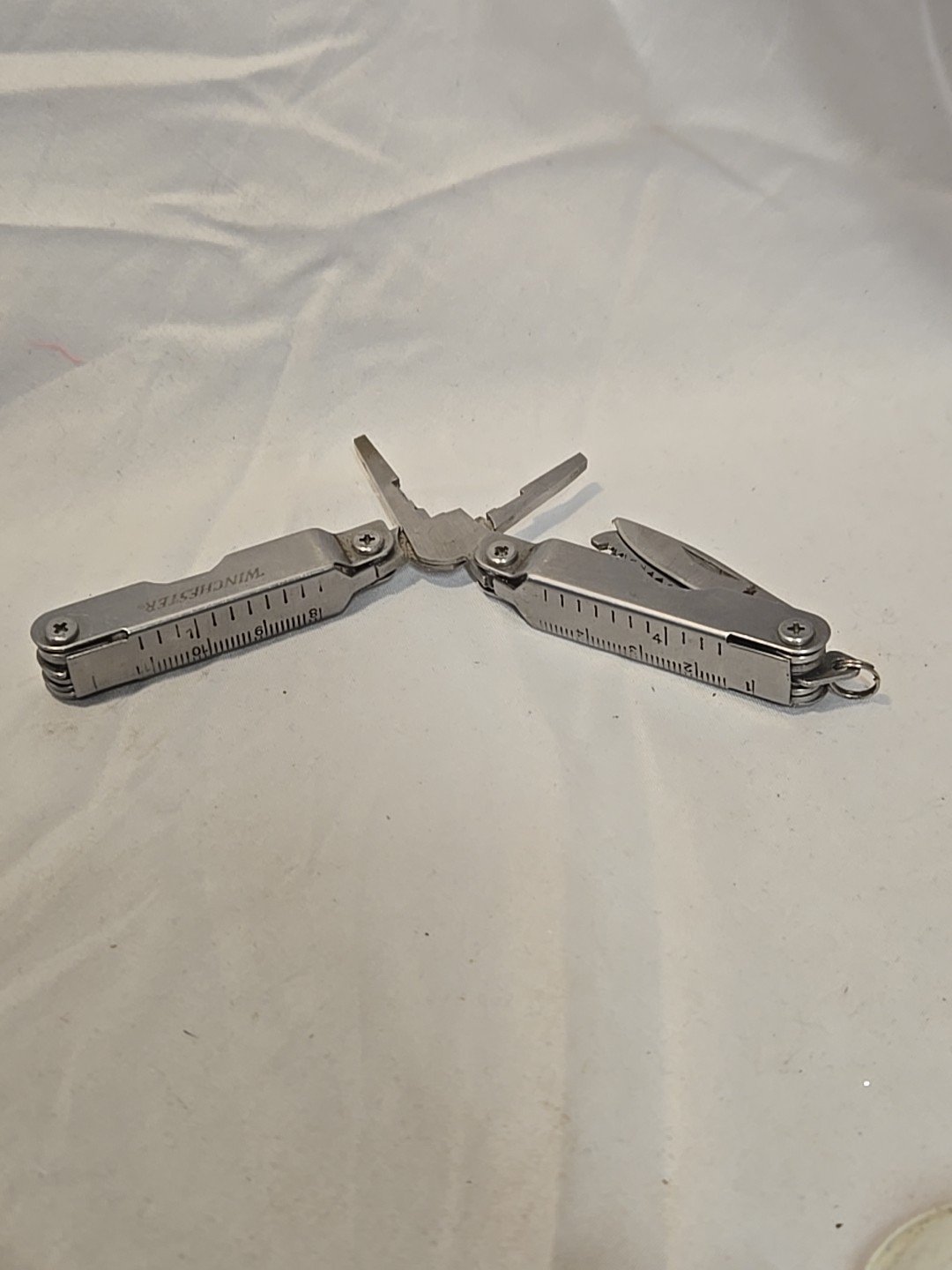 Vintage Winchester Stainless Multi Tool with 8 piece tool set 3″
