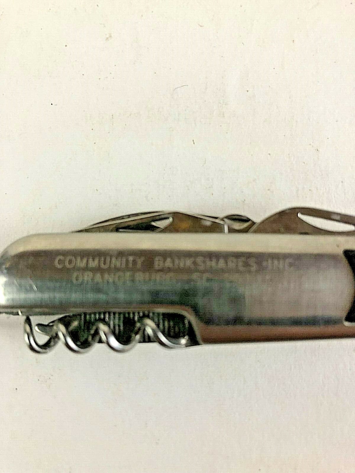 Myron Multi tool utility folding knife Community Bankshare Orangeburg SC