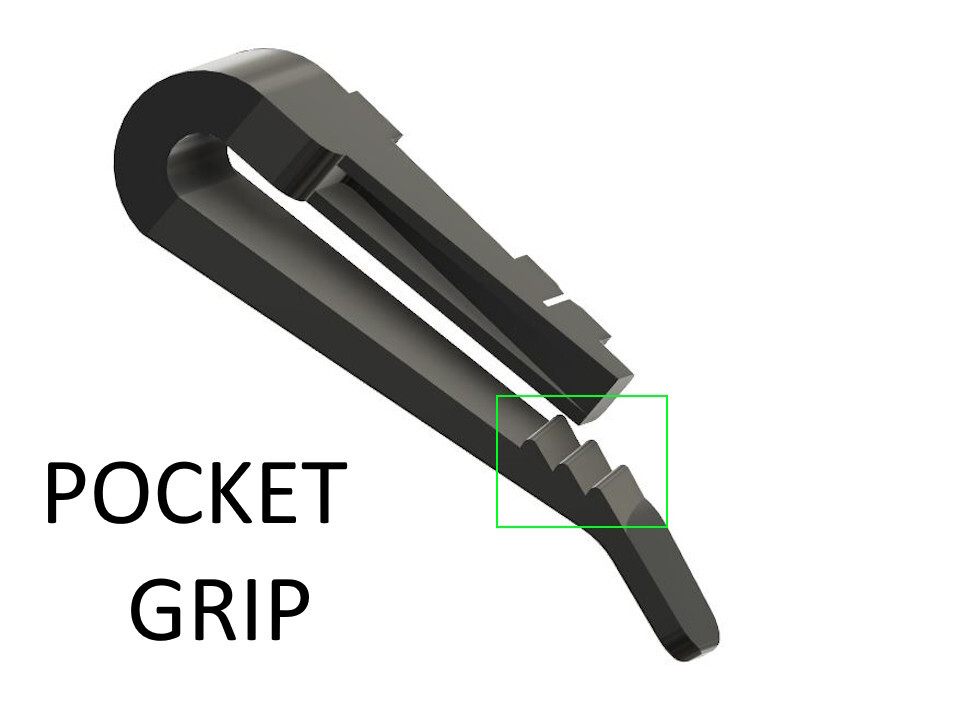 Pocket clip and Thumb stud for Gerber Armbar SLIM Series EDC Tool knives