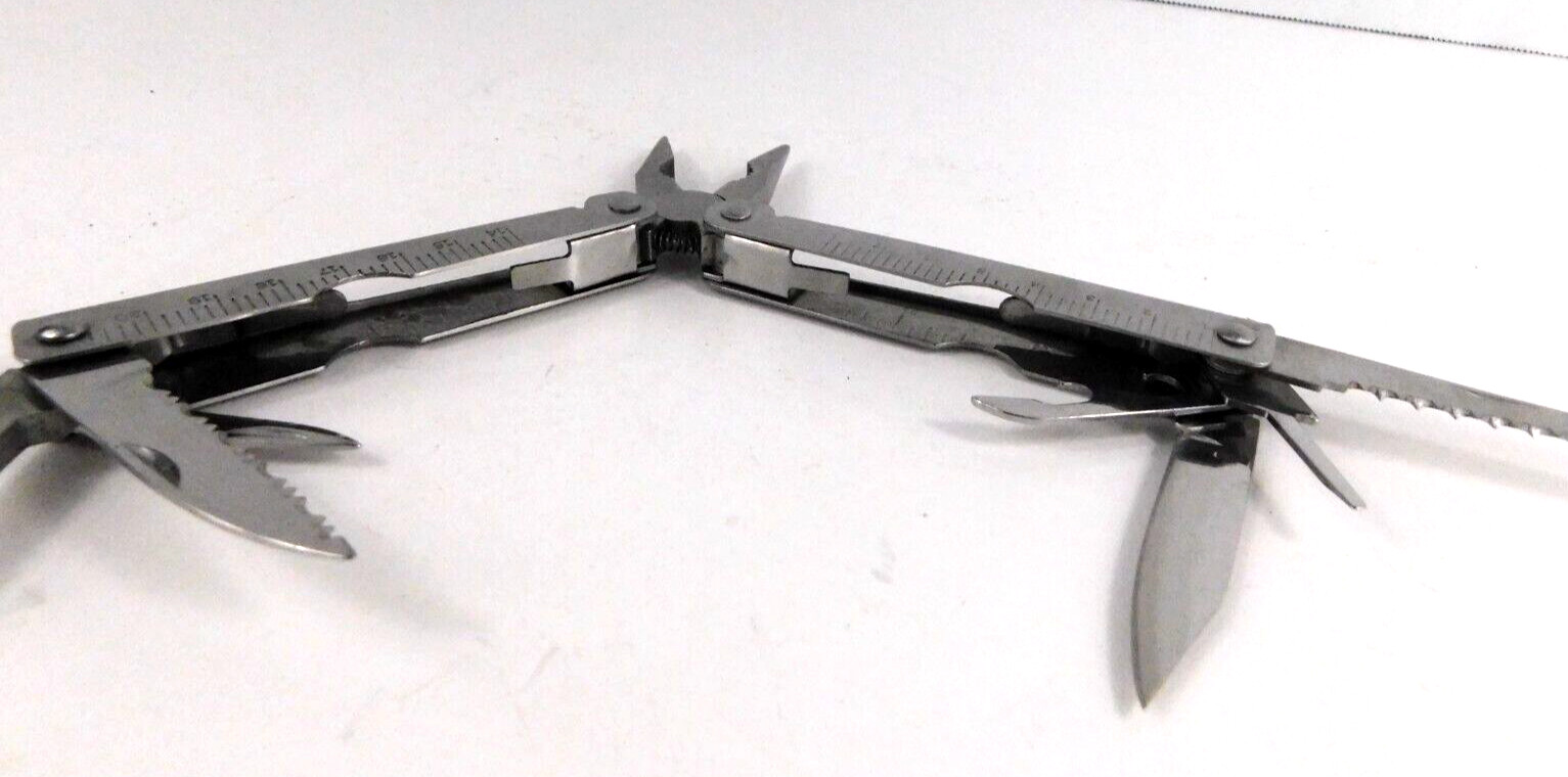 Quality Winchester 10+ Multi-Tool Stainless Steel With Sheath & Tool Bit Set
