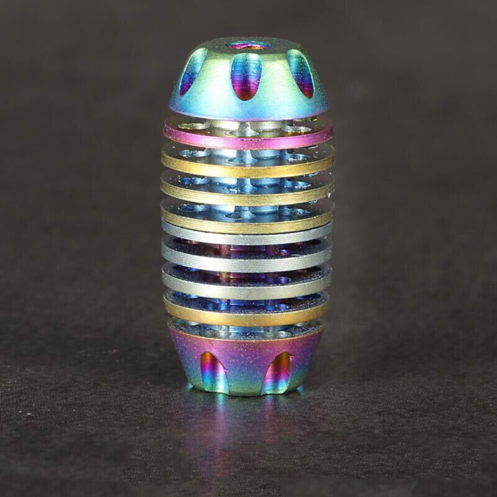 Hot Titanium Alloy Paracord Bead Bracelet Connection Buckle Keyring DIY EDC Bead