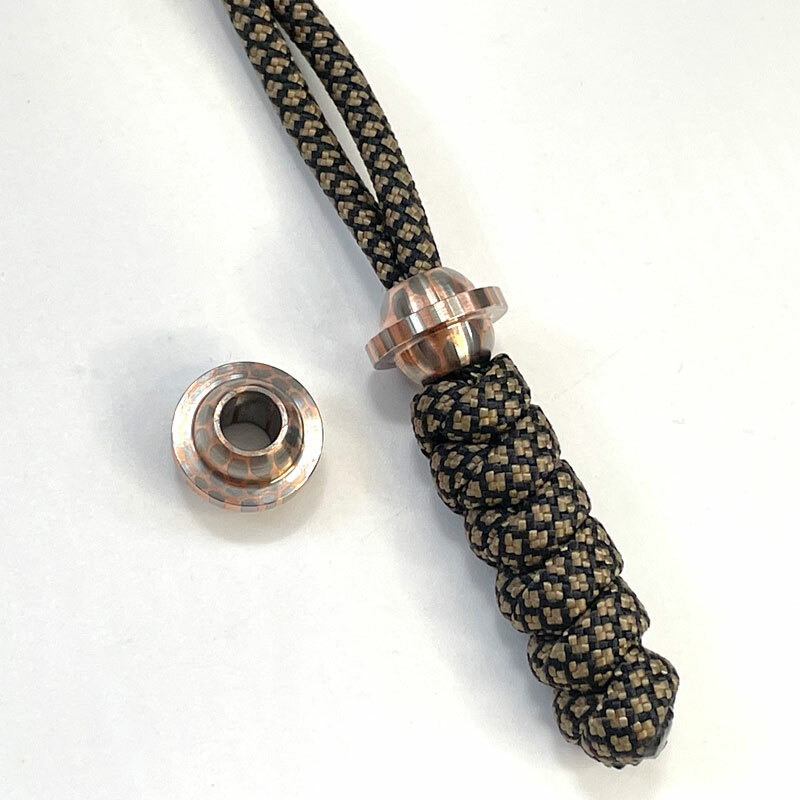 DIY Bead Umbrella Rope Cool EDC TITANER Superconductivity Lanyard Pendant Knife