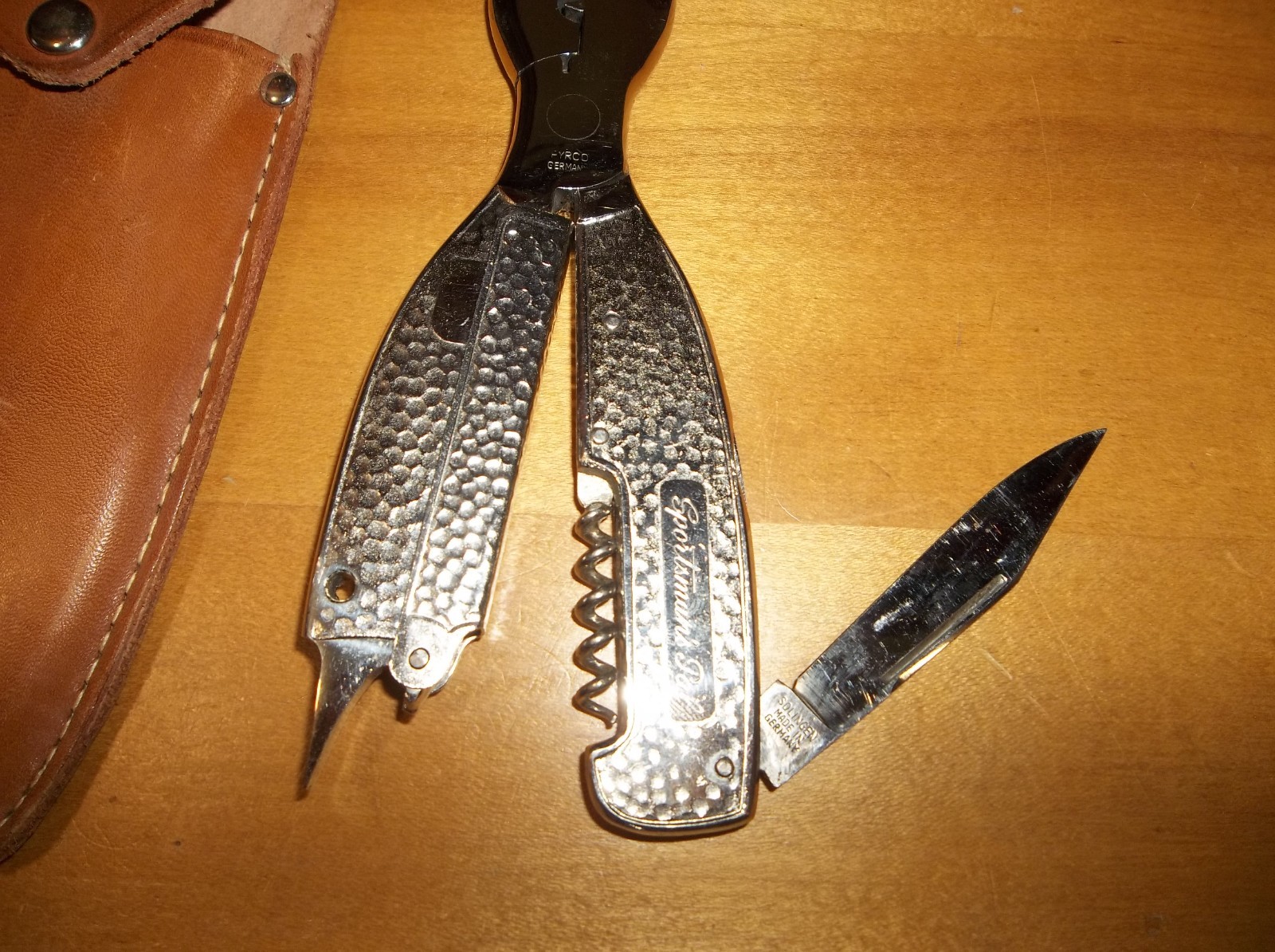 Fyrco Sportsman’s Pal Multi Tool With Sheath Made In Germany