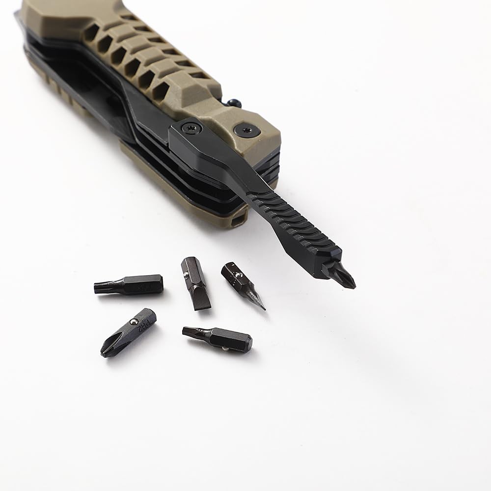 Multi Pocket Knife, 22 in 1,Survival Gear EDC Tools with Nylon Sheath, , Camp…