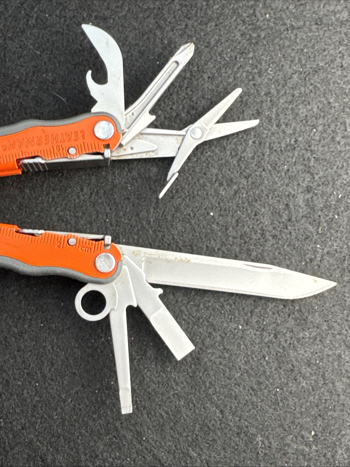 Limited Discontinued Leatherman Fuse Orange Multi-Tool Knife Plier