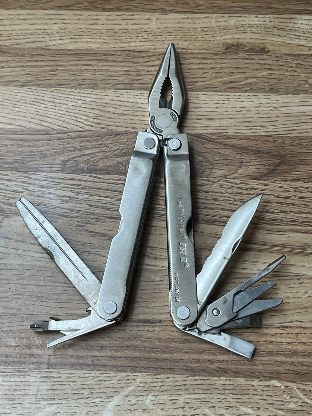 Vintage Leatherman MultiTool 1993 Box & Papers Leather Sheath