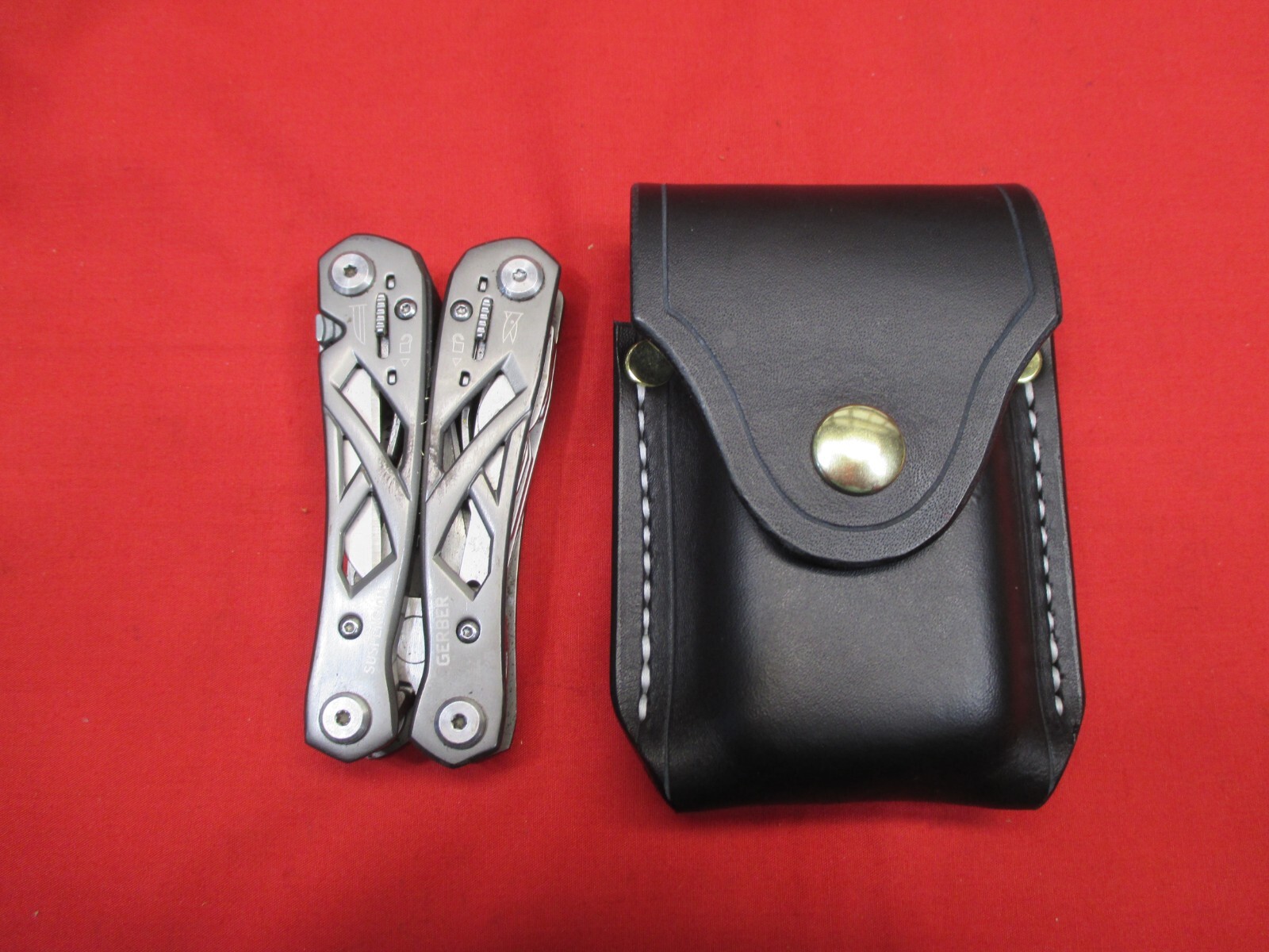 Leather Sheath for GERBER SUSPENSION MULTI TOOL Handmade in the USA R&L Hands