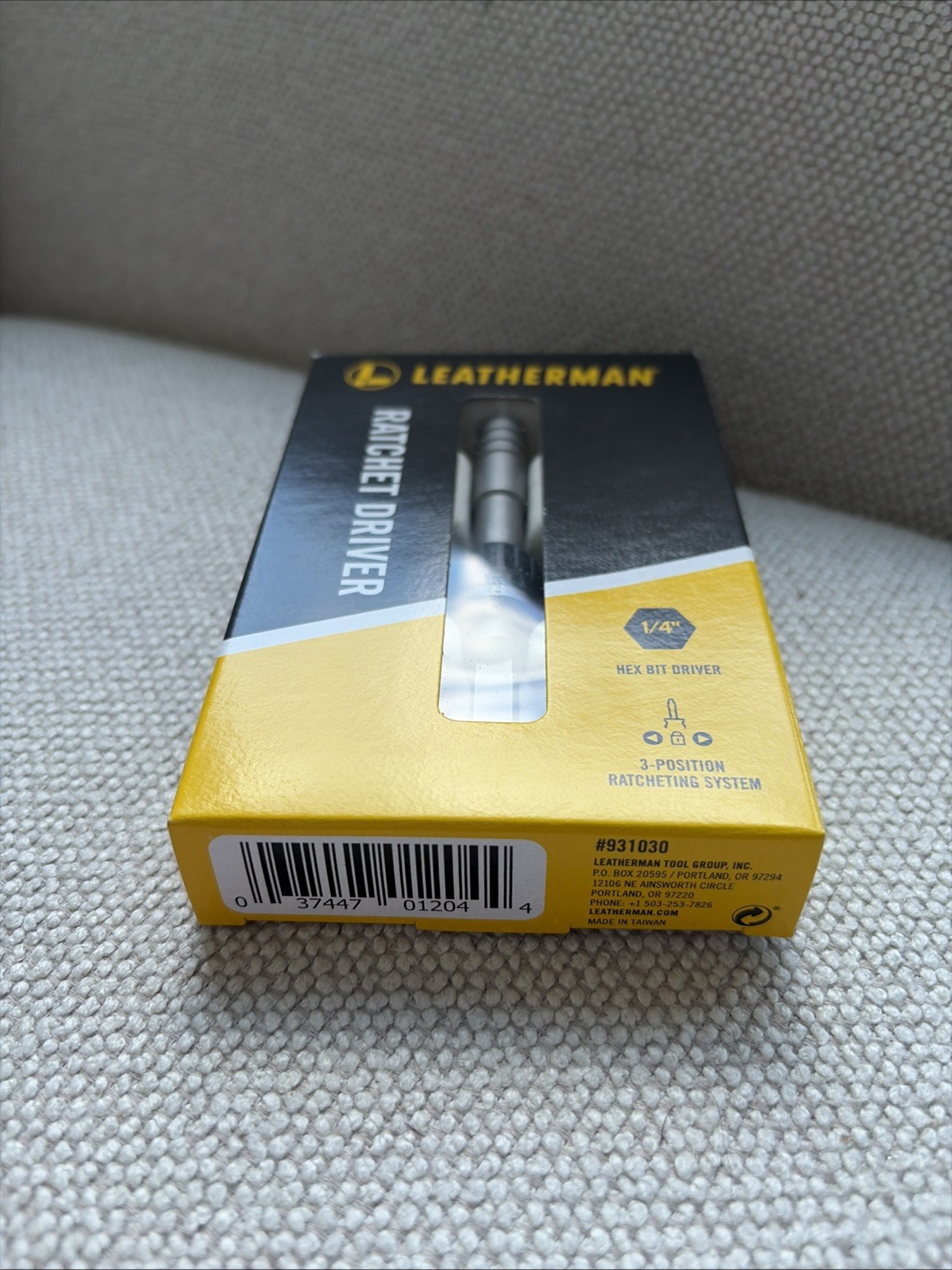 BRAND NEW Leatherman Ratchet Driver 1/4 Hex Bit Model 931032 New Model Free Ship