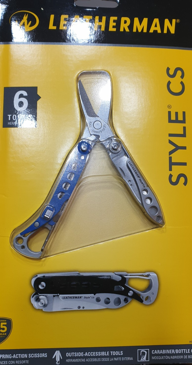 🔥🔥🔥 Leatherman Style CS Royal Blue Collectable Retired Rare New in Blister