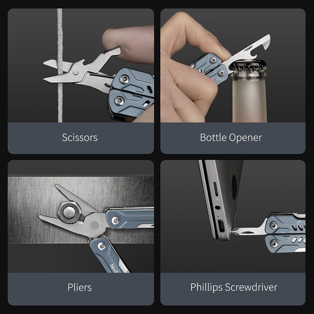 Mini Sailor 11-In-1 Multi-Function Tools 6.7cm Pocket Multitool Pliers