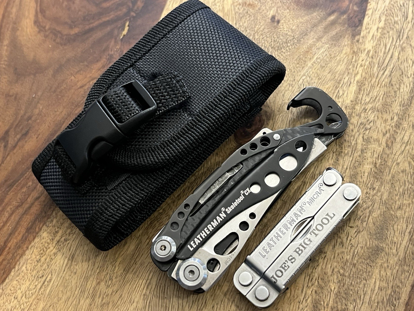 Leatherman Skeletool CX MultiTool 154CM Blade w/Sheath & MICRA (Lot Of 2)