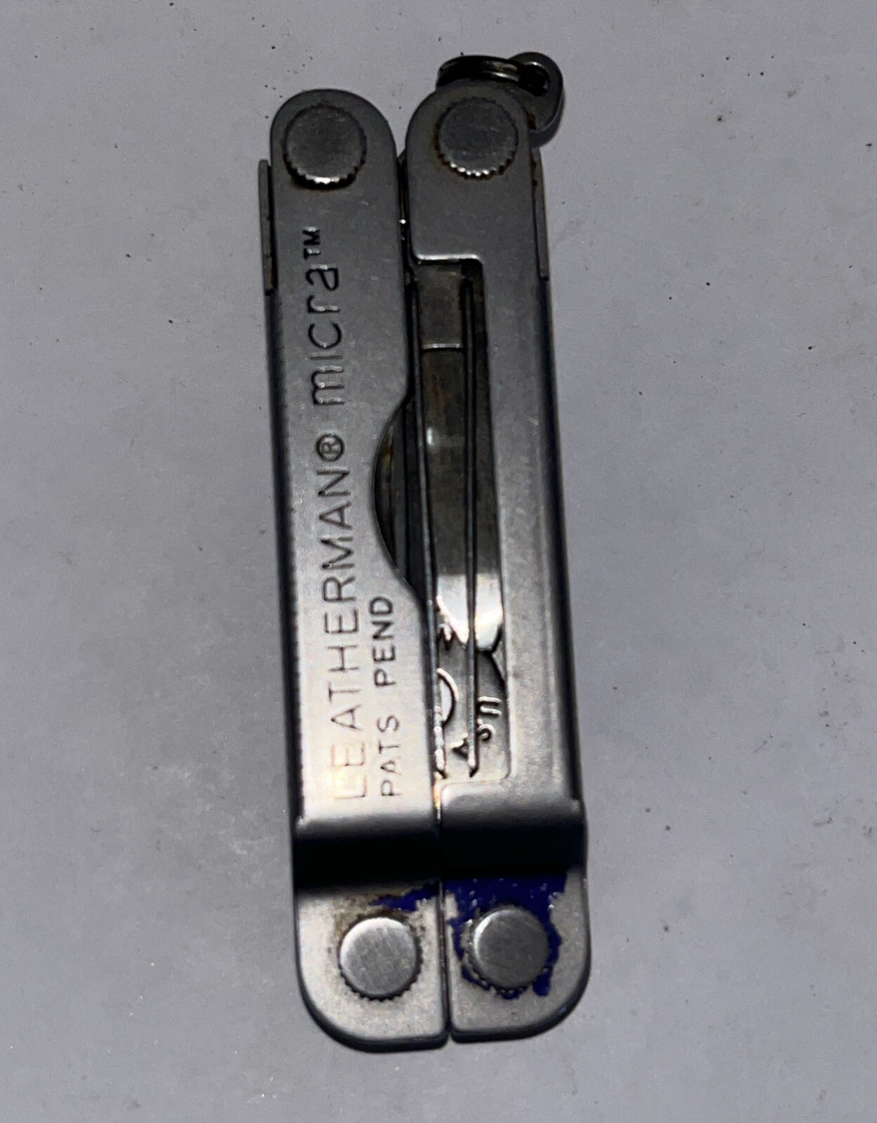 Leatherman Silver Micra Compact Scissors Hiking Back packing Multi-Tool