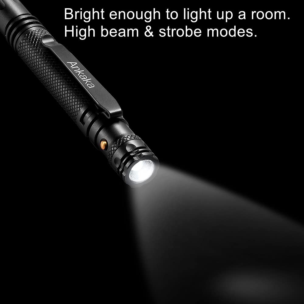 The Most Loaded 7-in-1 Tactical Pen: Solves Others 1 Count (Pack of 1), Black