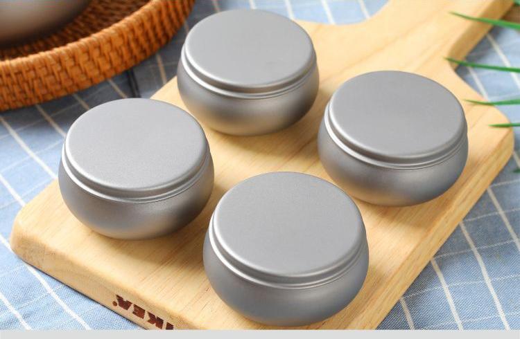 Pure Titanium Waterproof Container Can Pill Case Holder Box Tea Storage Jar EDC
